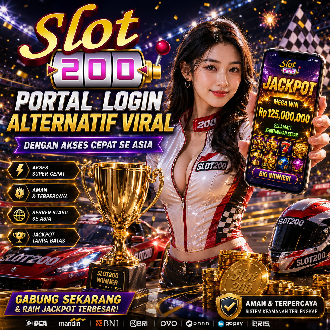 SLOT200 Portal Login Alternatif Viral dengan Akses Cepat Se Asia image 1